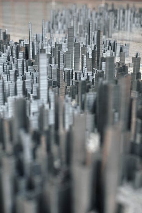 Artist Constructs a City of Staples [Video]