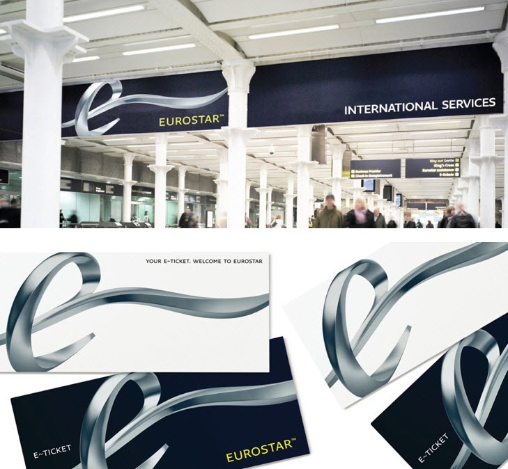 New Eurostar Sculptural Logo