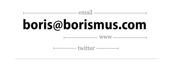 Minimalist Business Card Design