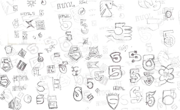 html5-logo-sketches